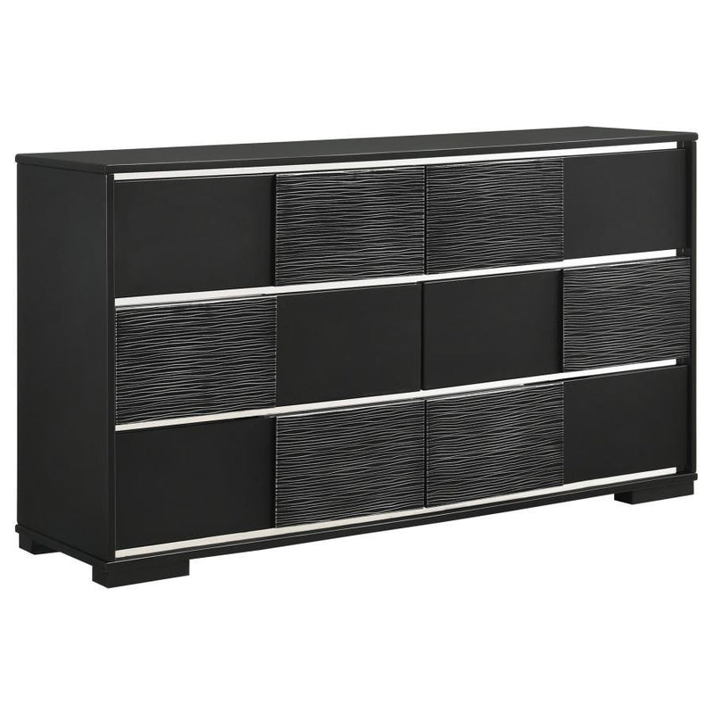 Blacktoft - 6-Drawer Dresser - Black