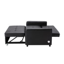 Orisfur. 51" Convertible Sleeper Bed, Adjustable Oversized Armchair  with Dual USB Ports for Small Space - Atlantic Fine Furniture Inc