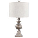 Brie - Drum Shade Urn Table Lamp - Antique Gold - Atlantic Fine Furniture Inc