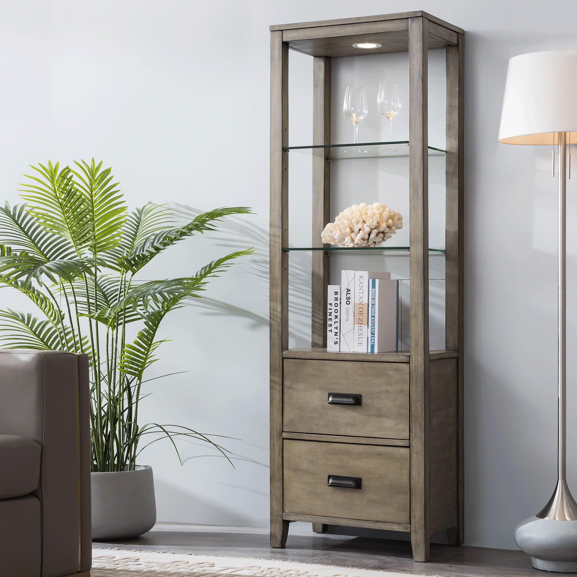 TV Side Cabinet - Atlantic Fine Furniture Inc
