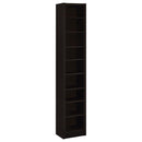 Eliam - 9-Shelf Bookcase - Cappuccino - Atlantic Fine Furniture Inc