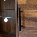 TV Stand Mid-Century Wood Modern Entertainment Center Adjustable Storage Cabinet TV Console for Living Room - Atlantic Fine Furniture Inc