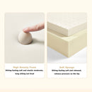 Pull-out sofa sleeper, 3-in-1 adjustable sleeper with pull-out bed, 2 lumbar pillows and side pocket, soft velvet convertible sleeper sofa bed, suitable for living room bedroom. - Atlantic Fine Furniture Inc