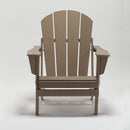Classic Solid All-weather Folding HDPE Adirondack Chair - Atlantic Fine Furniture Inc