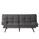 Convertible Memory Foam Futon Couch Bed, Modern Folding Sleeper Sofa-SF267FADGY - Atlantic Fine Furniture Inc