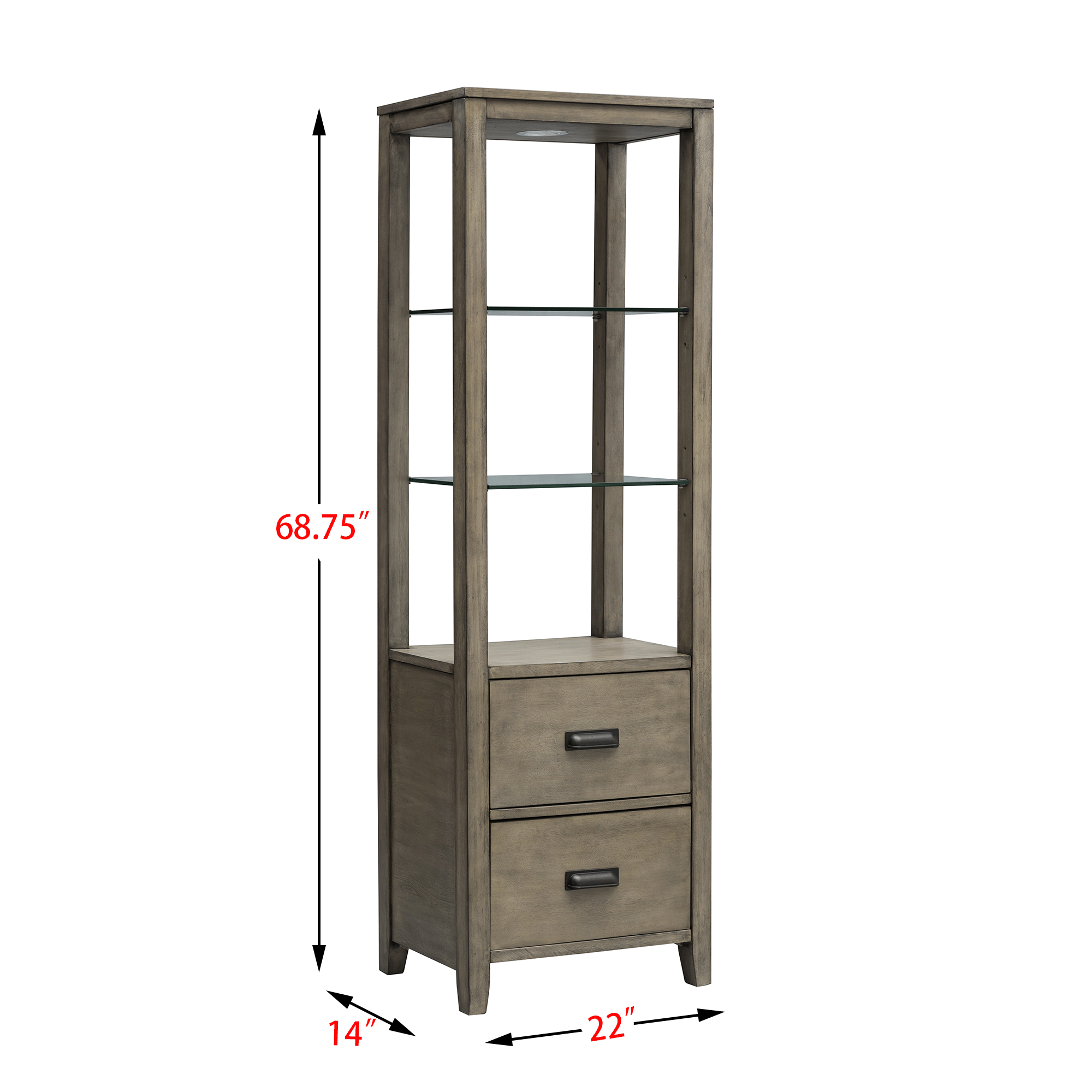 TV Side Cabinet - Atlantic Fine Furniture Inc