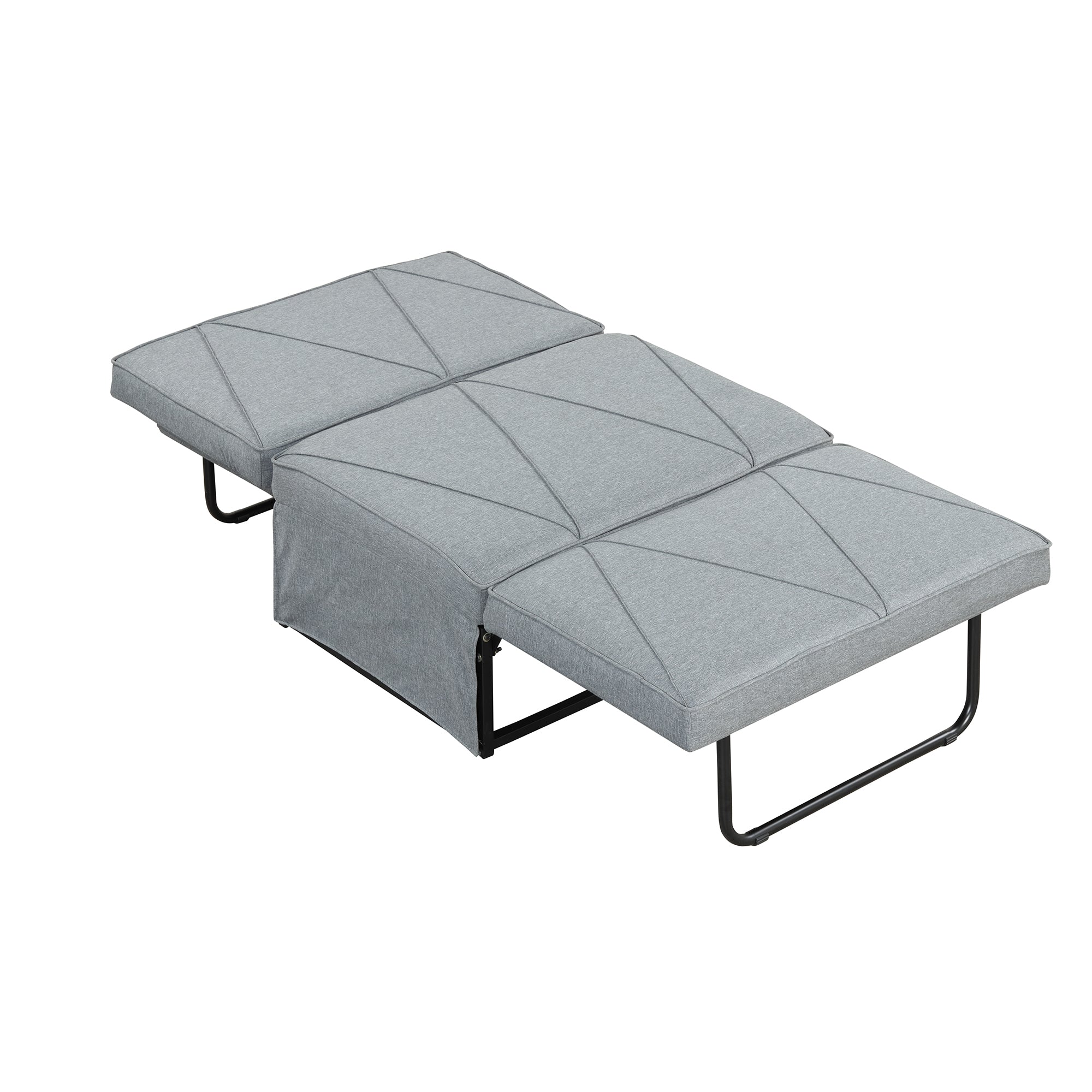 Orisfur.Sofa Bed,4-in-1Folding Ottoman Sofa Bed Sleeper Chair Convertible Chair into Bed with Adjustable Backrest Sleeper Couch Bed for Living Room/Small Apartment/Adults - Atlantic Fine Furniture Inc
