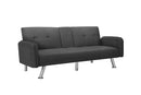 SLEEPER SOFA DARK GREY(same as W22339668。Size difference, See Details in page.) - Atlantic Fine Furniture Inc
