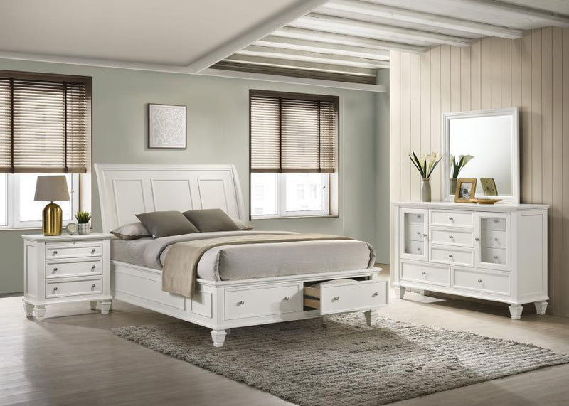 Sandy Beach - Storage Bed Bedroom Set - Atlantic Fine Furniture Inc