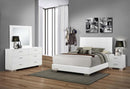 Felicity - Contemporary Panel Bed Bedroom Set - Atlantic Fine Furniture Inc