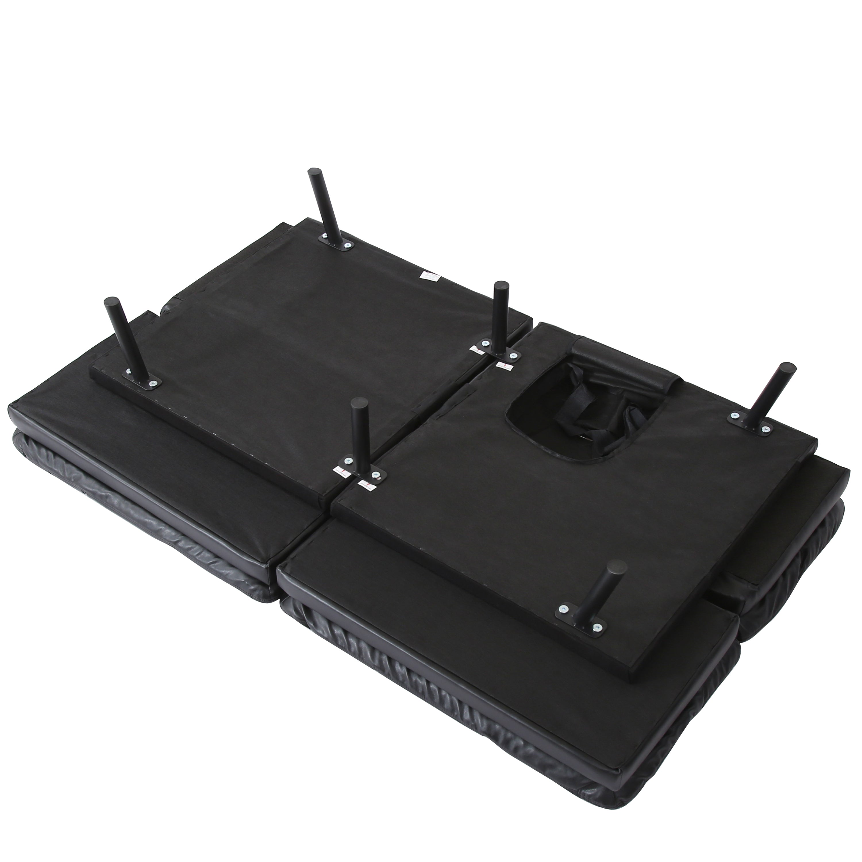 Convertible Memory Foam Futon Couch Bed, Modern Folding Sleeper Sofa-SF267PUBK - Atlantic Fine Furniture Inc