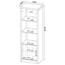 Burke - 3 Piece TV Entertainment Center - Gray Driftwood