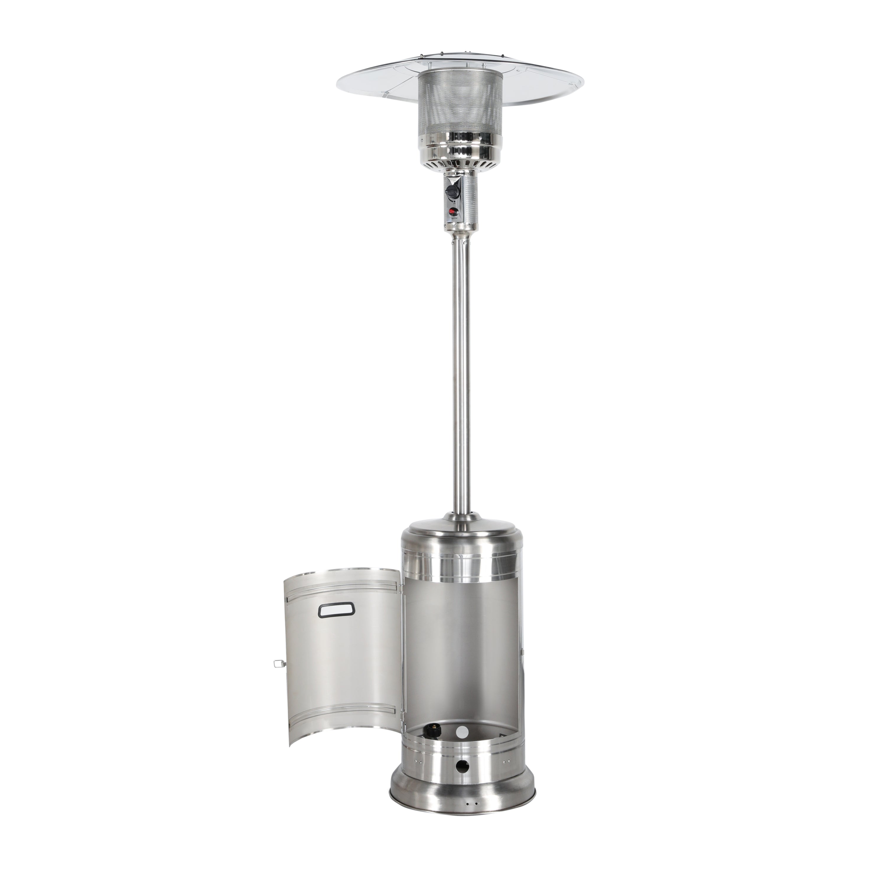 Outdoor Standing Stainless Steel 42,000 BTU Patio Heater - Atlantic Fine Furniture Inc