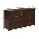 Classic Rich Brown 3 Pieces King Bedroom Set (King Bed + Nightstand+ Dresser) - Atlantic Fine Furniture Inc
