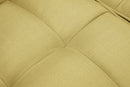 FUTON SLEEPER SOFA WITH 2 PILLOWS YELLOW FABRIC（same as W223S00033、W223S00584、W223S00993） - Atlantic Fine Furniture Inc