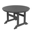 HDPE Bar Table, Dining Table, Patio Bar Set ,Counter Height Table For Outdoor, Gray - Atlantic Fine Furniture Inc