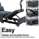 [Video] Welike 24.5"W Sleeper sofa bed, convertible chair 4 in 1 multifunctional folding sleeper sofa bed pull out sleeper sofa bed with adjustable backrest, single bed chair for small spaces - Atlantic Fine Furniture Inc