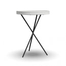 Melody - Chairside Table - White