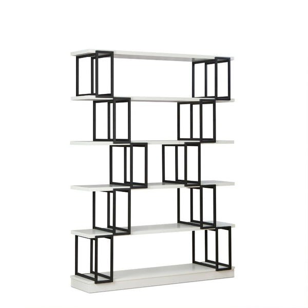 Verne - Bookshelf - White & Black