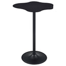 Keanu - Curved Cloud-Shaped Bistro Bar Table - Black - Atlantic Fine Furniture Inc