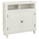 Coney Island Media Cabinet - White - Atlantic Fine Furniture Inc