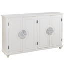 Martinique Credenza - White - Atlantic Fine Furniture Inc