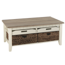 Santa Rosa Cocktail Table - Urban Grey Top - Atlantic Fine Furniture Inc