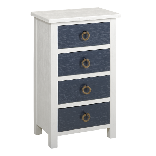 Palm Island Accent Cabinet - Navy - Atlantic Fine Furniture Inc
