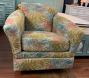 Custom Swivel Glider Barrel Chair - Atlantic Fine Furniture Inc