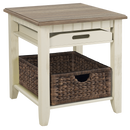 Santa Rosa End Table - Urban Grey Top - Atlantic Fine Furniture Inc