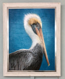 Pelicanon Blue - Coastal Art - Extra Large - Atlantic Fine Furniture Inc