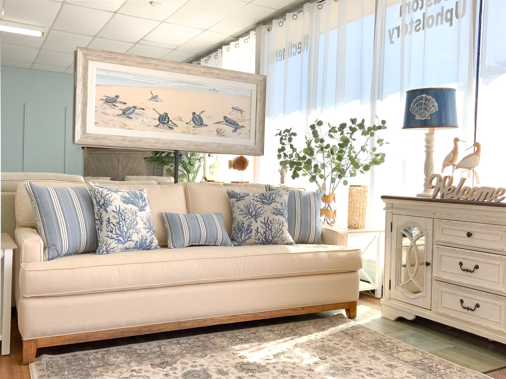 Treasure Cay King Sofa - Atlantic Fine Furniture Inc