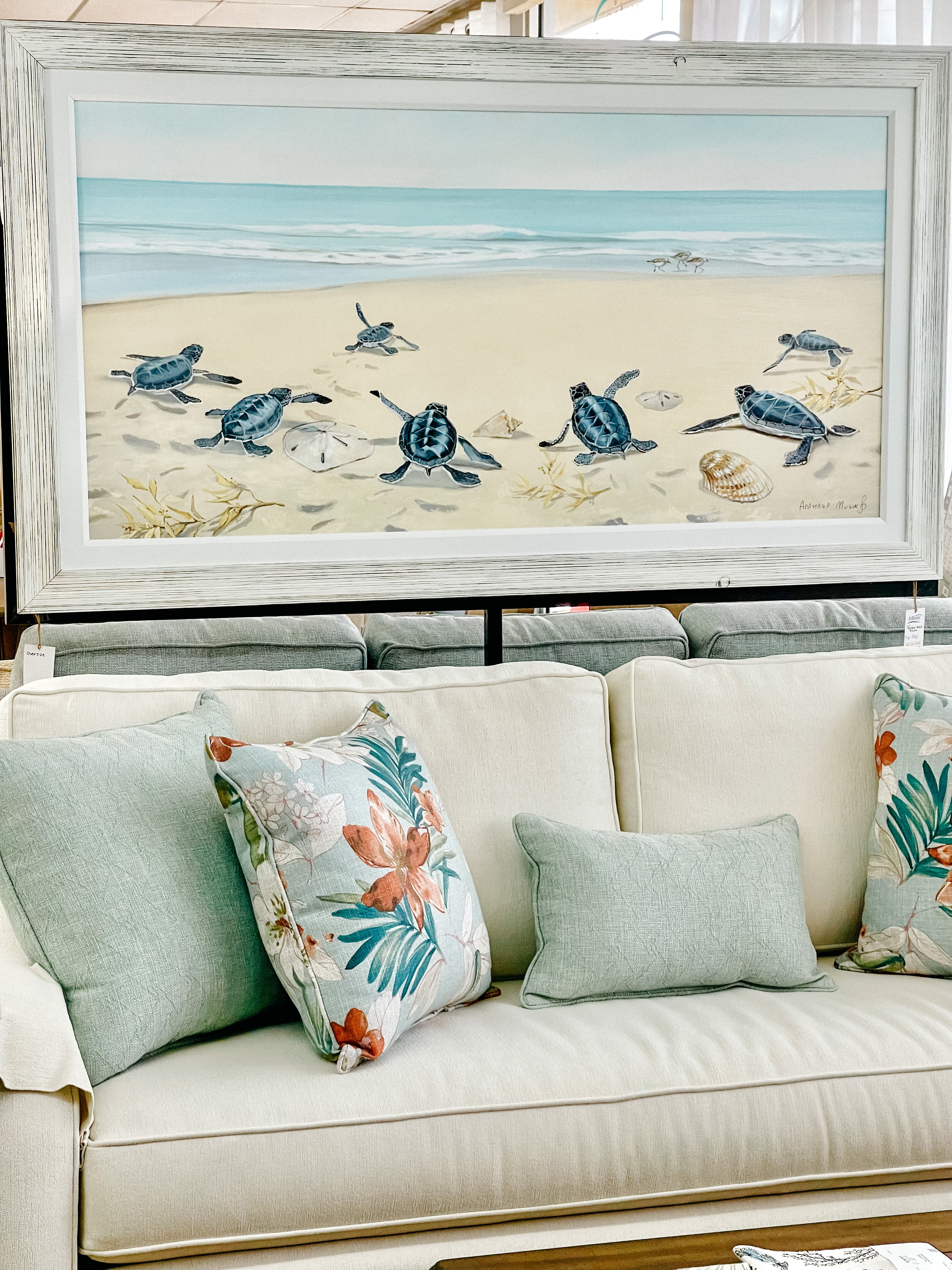 Flip Flop - Coastal Art - Oversized - Atlantic Fine Furniture Inc