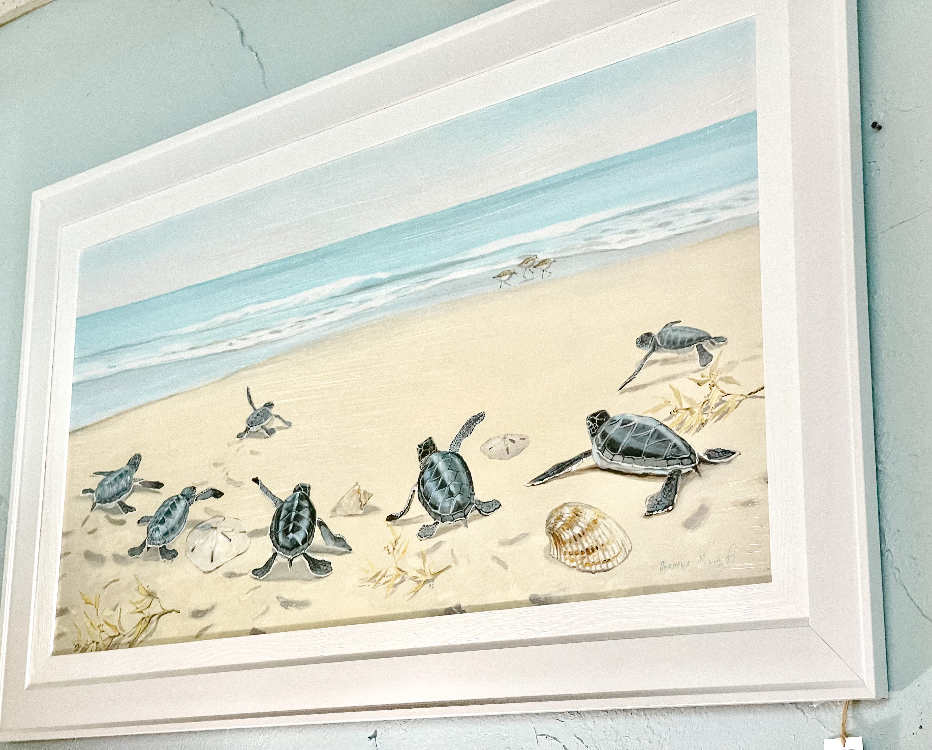 Flip Flop - Coastal Art - Oversized - Atlantic Fine Furniture Inc