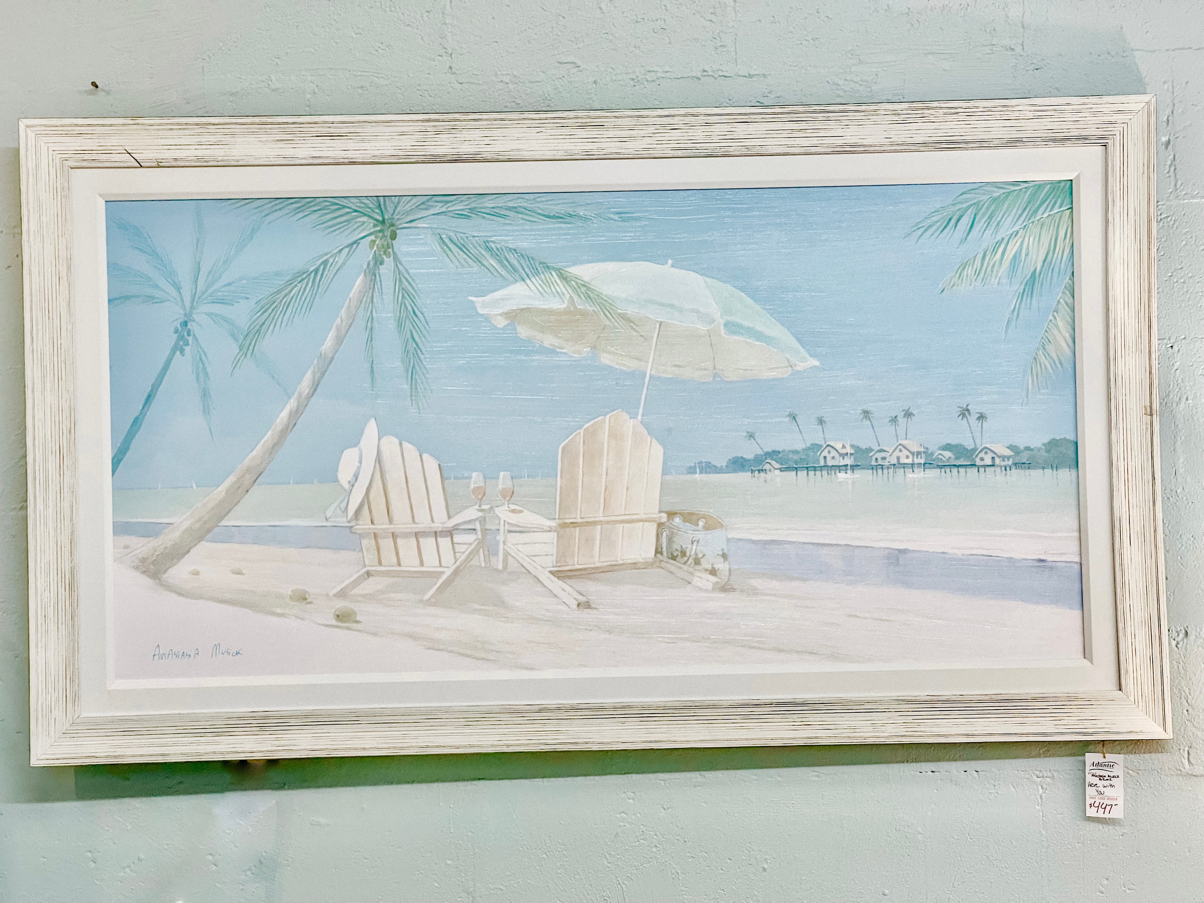 Here With You - Coastal Art - Oversized - Atlantic Fine Furniture Inc
