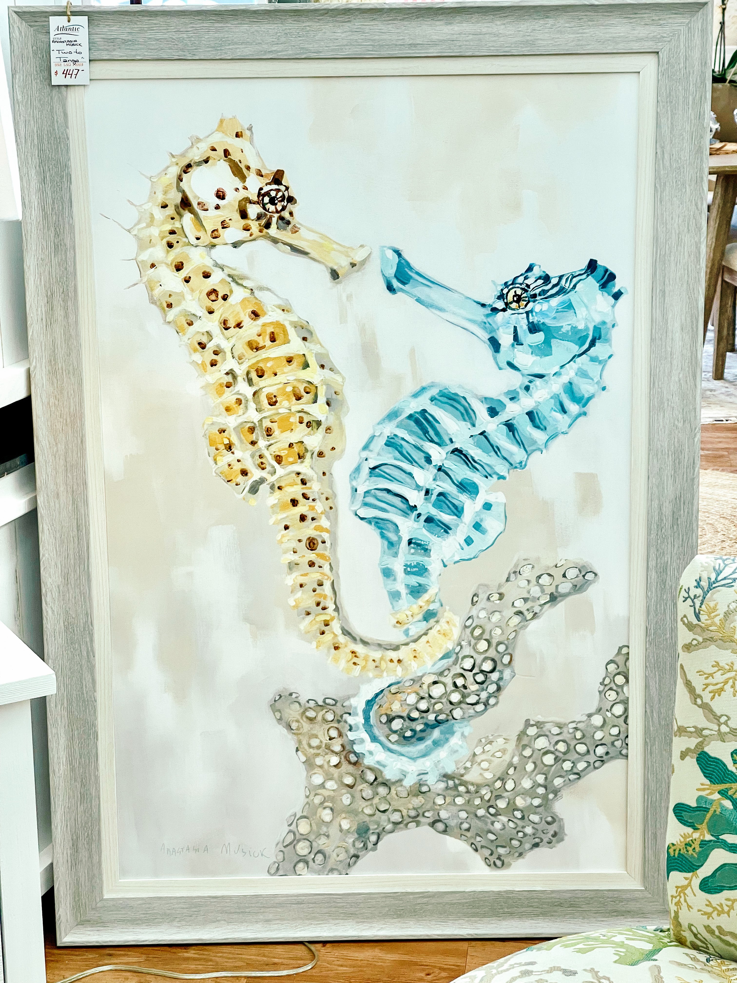 Two to Tango -Coastal Art - Oversized - Atlantic Fine Furniture Inc