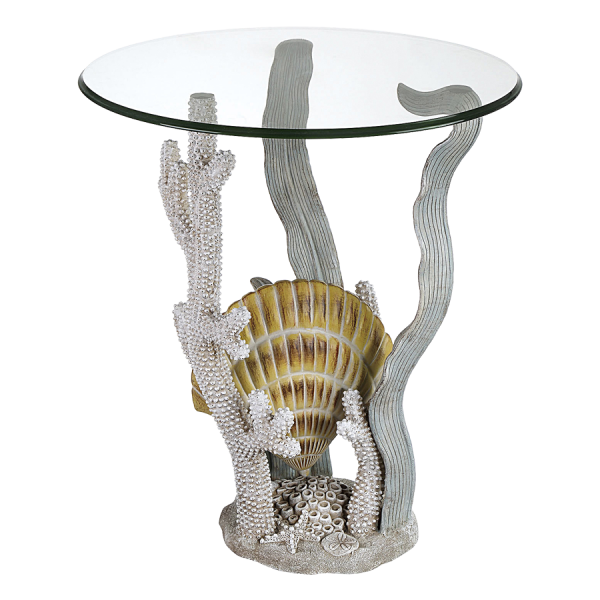 Seashells Accent Table - Atlantic Fine Furniture Inc