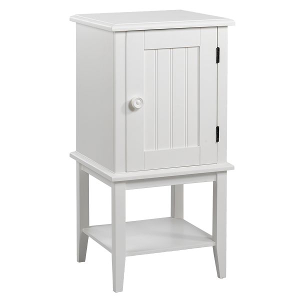 Bermuda Cabinet - White - Atlantic Fine Furniture Inc
