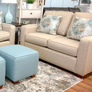 Custom Track Arm Loveseat - Atlantic Fine Furniture Inc