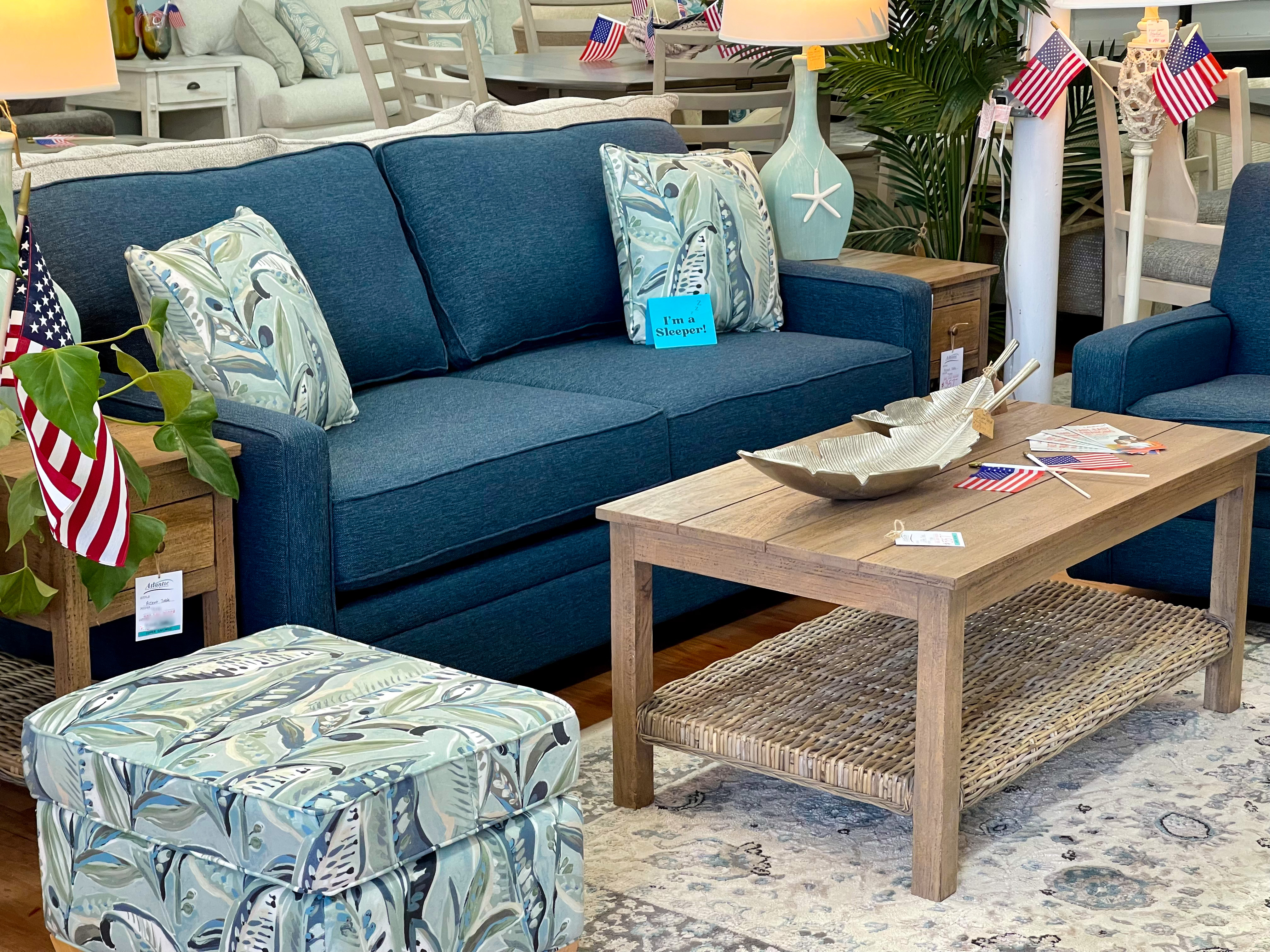 Custom Track Arm Sleeper Sofa - Atlantic Fine Furniture Inc