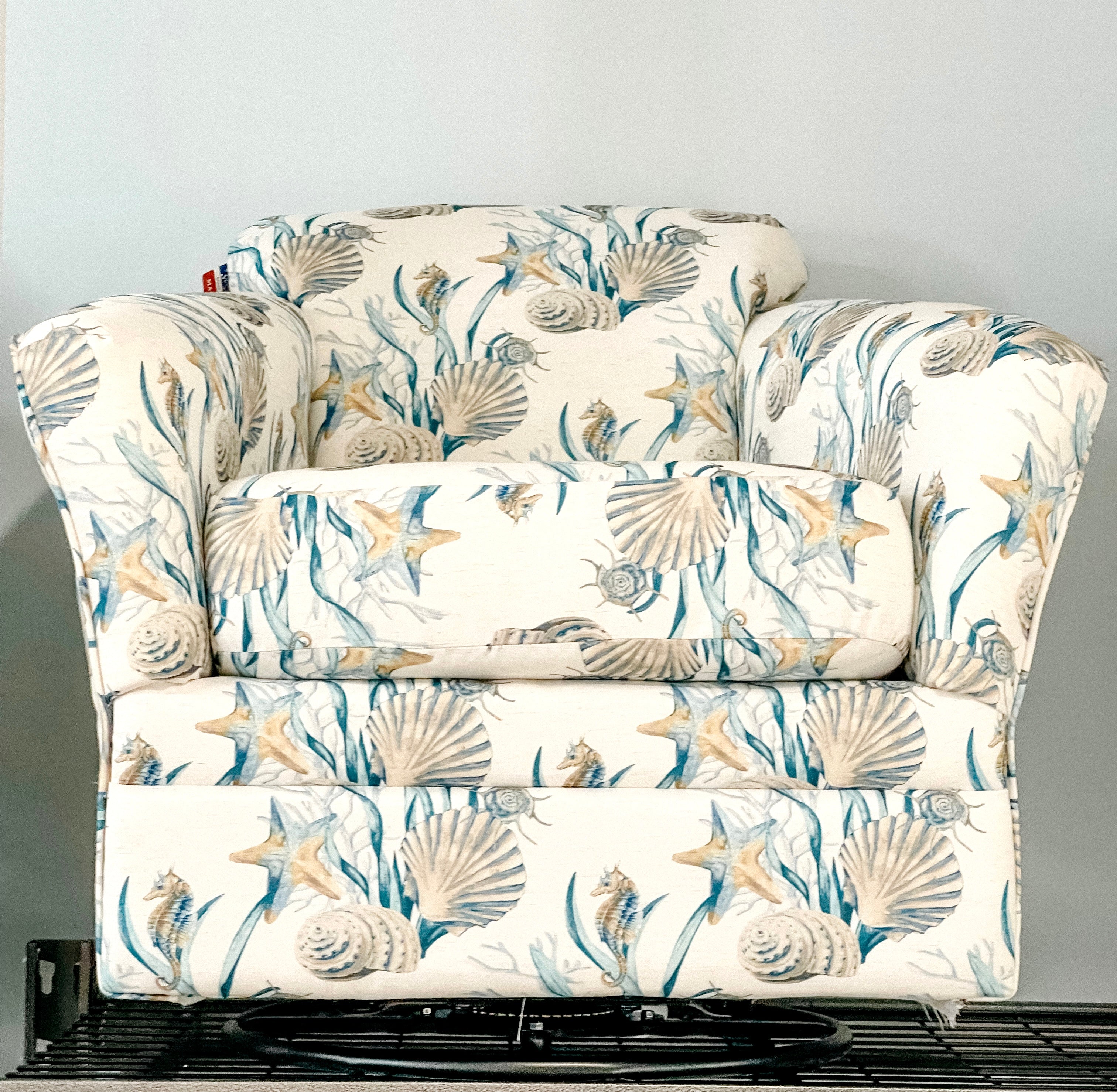 Custom Swivel Glider Barrel Chair - Atlantic Fine Furniture Inc