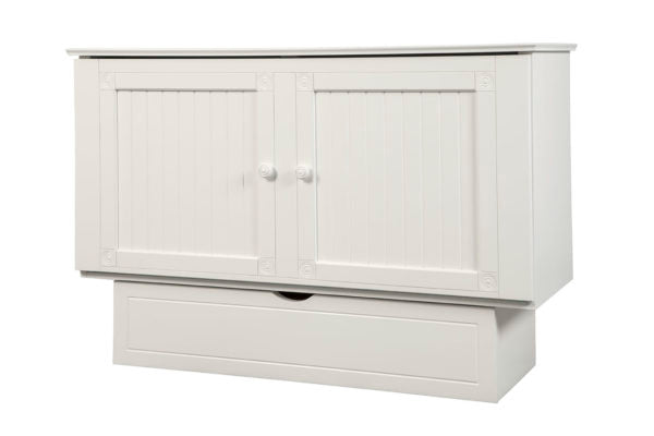 Cottage Cabinet Bed - White