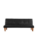 PU Leather Sofa Bed Couch , Convertible Folding Futon Sofa Bed , Recliner Sleeper for Home Living Room . - Atlantic Fine Furniture Inc