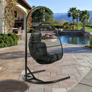 EGG SHAPE SWING CHAIR PATIO GRADEN HOME - Atlantic Fine Furniture Inc