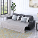 Reversible Sleeper Sectional Storage Sofa Bed,Corner Sofa-Bed With Storage,3 Seat Both Left Handed And Right Handed, Nailheaded - Atlantic Fine Furniture Inc