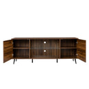 TV Stand Mid-Century Wood Modern Entertainment Center Adjustable Storage Cabinet TV Console for Living Room - Atlantic Fine Furniture Inc