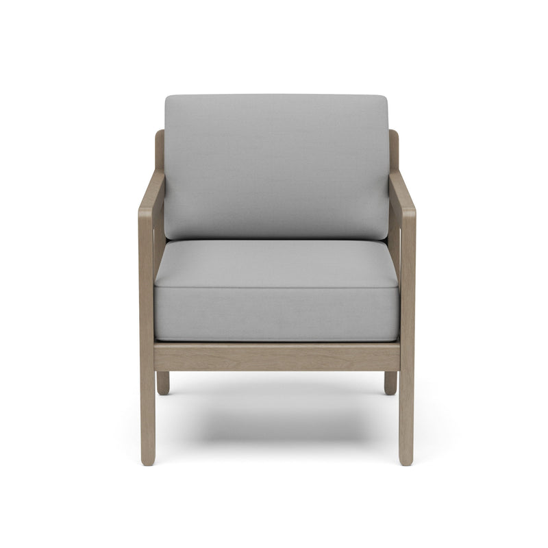 Sustain - Outdoor Lounge Armchair - Gray, Dark - 31"