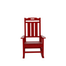 HDPE Rocking Chair, Red - Atlantic Fine Furniture Inc