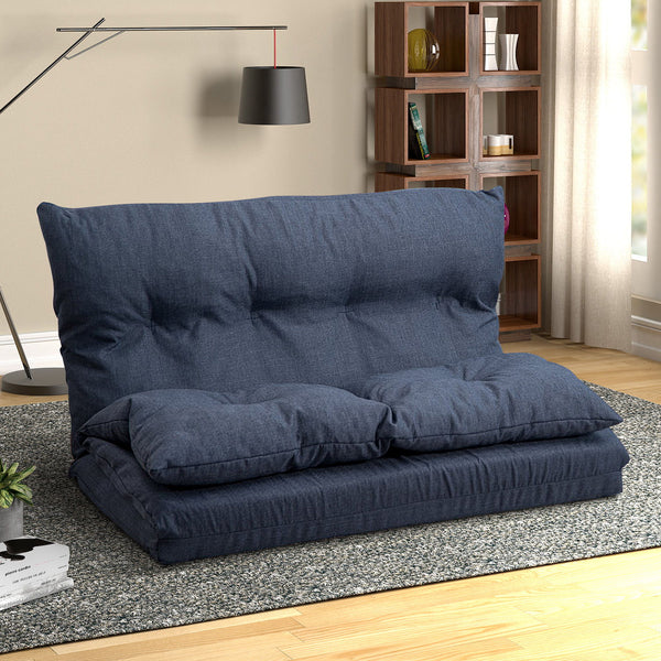 Floor Couch And Sofa Fabric Folding Chaise - Lounge