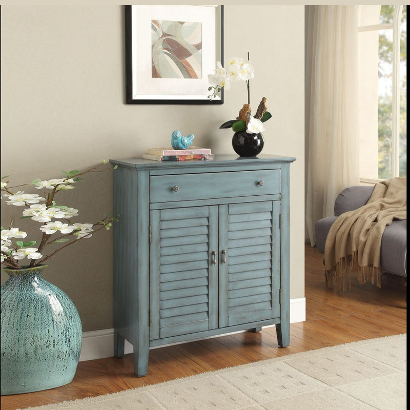 Winchell - Accent Table - Antique Blue